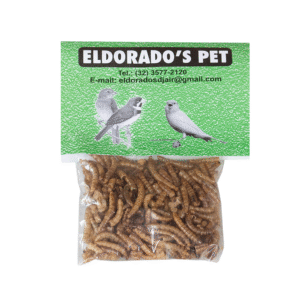 Tenébrio Desidratado 8gr - Cartela com 12 Unidades