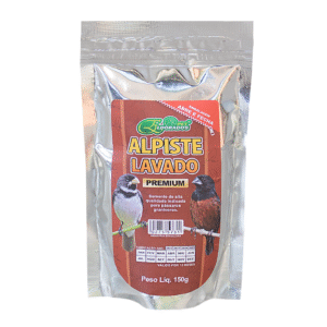 Alpiste Lavado 150gr - Pacote com 10 Unidades